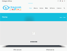 Tablet Screenshot of octagonafrica.com